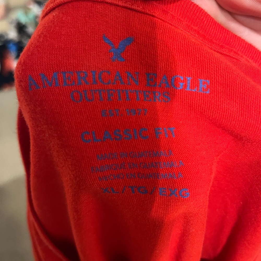 American Eagle, XL, Red - Picture 2 of 3